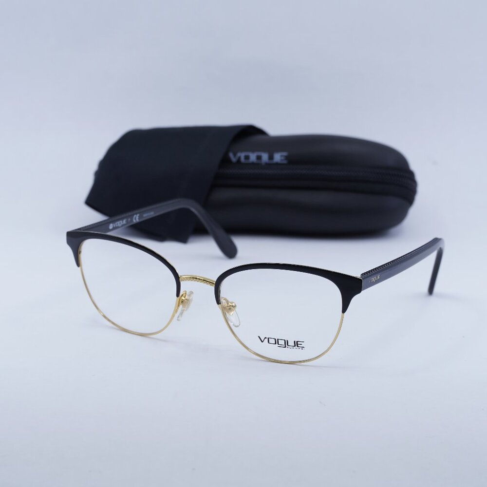 Final Price! Vogue VO4088 352 Black/Gold Eyeglasses 50mm